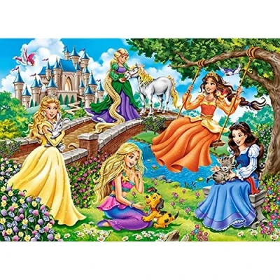 Afbeelding van Castorland Princesses in Garden 70pcs