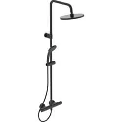 Afbeelding van Ideal Standard Silk Black Ceratherm T25 douchesysteem met
