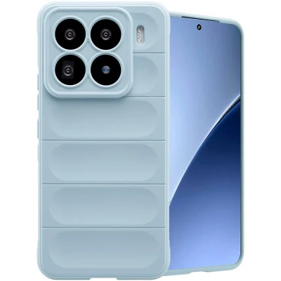 Afbeelding van imoshion Hoesje Geschikt voor Xiaomi 15 Pro EasyGrip Backcover Lichtblauw