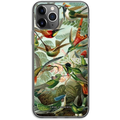 Afbeelding van Case Company® hoesje geschikt voor iPhone 11 Pro Haeckel Trochilidae Soft Cover Telefoonhoesje Bescherming aan alle Kanten en Schermrand