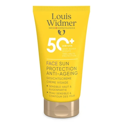 Afbeelding van Louis Widmer Face Sun Protection Anti Ageing + ZP Crème 50ml