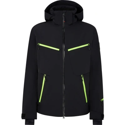Afbeelding van Carel Winterjas Heren Black 990 54 Zwart Ski Jassen