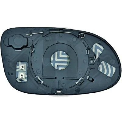 Afbeelding van DIEDERICHS 1626227 Spiegelglas Links MERCEDES BENZ: CLK Coupe, Convertible