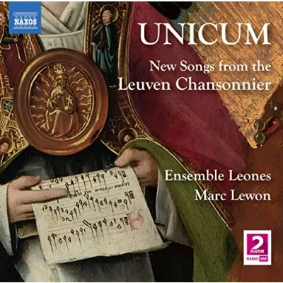 Afbeelding van Ensemble Leones, Marc Lewon Unicum, New Songs From The Leuven Chansonnier (CD)