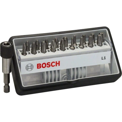 Afbeelding van Bosch Accessories Robust Line 2607002567 Bitset 19 delig Kruiskop Phillips, Pozidriv, Binnen zesrond (TX)