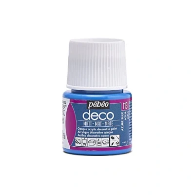 Image de Pébéo Deco Peinture 45 ml Mat Azur