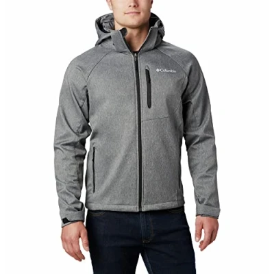 Afbeelding van Columbia Cascade Ridge Softshelljas, Heren, Maat: Small, Mottled grey