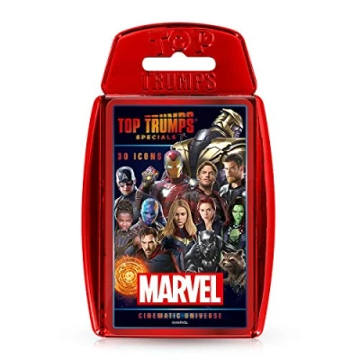Afbeelding van Winning Moves Marvel Cinematic Universe Speelkaarten Top Trumps (Engels)