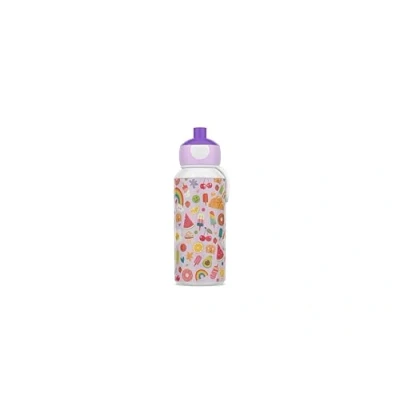 Afbeelding van Mepal pop up drinkfles Campus 400 ml Sluit goed af Drinkbeker voor kinderen Food Fest