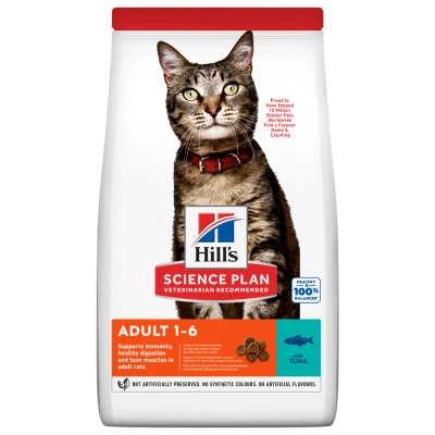 Afbeelding van 2x10kg Adult 1 6 l Care met Tonijn Hill&#039;s Science Plan Kattenvoer