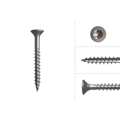 Afbeelding van Wovar Spaanplaatschroeven RVS A2 4 x 35 mm Torx 20 200 Stuks