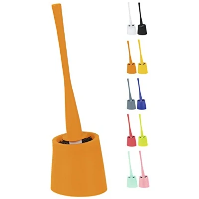 Afbeelding van Spirella Toiletborstel met houder PP Move Frosty oranje