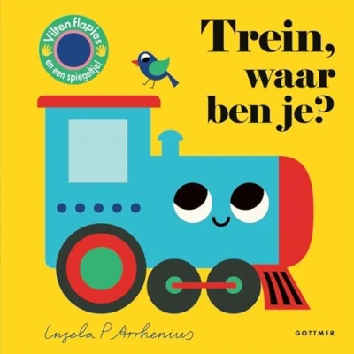 Afbeelding van Uitgeverij gottmer flapjesboek trein, waar ben je?