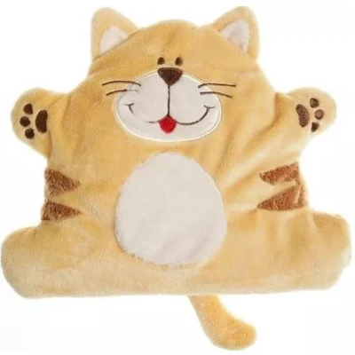 Afbeelding van Cherry Belly Baby Knuffel Kat Lijnzaadkussen Pittenzak met Lijnzaad Magnetron The ONLY Original