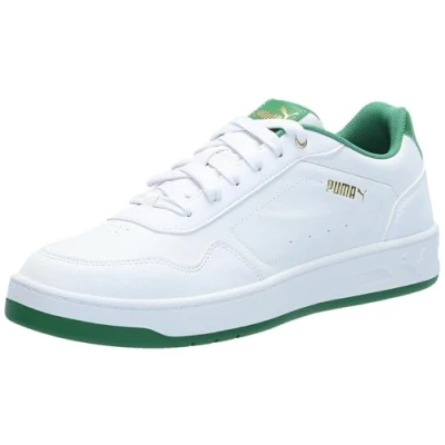 Afbeelding van PUMA Korte stijlvolle damessneakers, Wit Archief Groen Team Goud