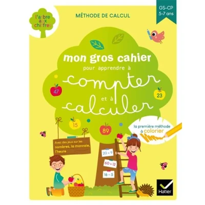 Image de Mon gros cahier pour apprendre à compter et calculer