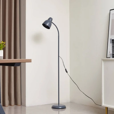 Afbeelding van Vloerlamp Lindby Tebbi, blauw, metaal, hoogte 150 cm