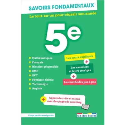 Image de Savoirs fondamentaux 5e Toutes les matières