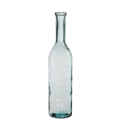 Afbeelding van Mica Decorations fles rioja glas maat in cm: 75 x 18 transparant