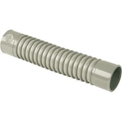 Afbeelding van Girpi flexibele bocht PVC 50 mm grijs mof x