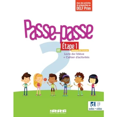 Afbeelding van PASSE PASSE,2 ETAPE 1 NIV.A1 (LIVRE + CAHIER D&#039;ACTIVITES)