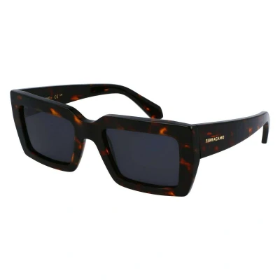 Afbeelding van Ferragamo Salvatore Zonnebril, Maat: One Size, Dark tortoise