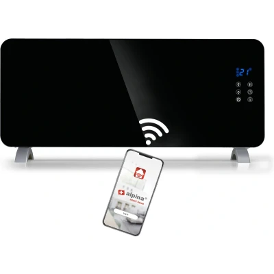 Afbeelding van alpina slimme wifi elektrische paneelverwarming 2000W