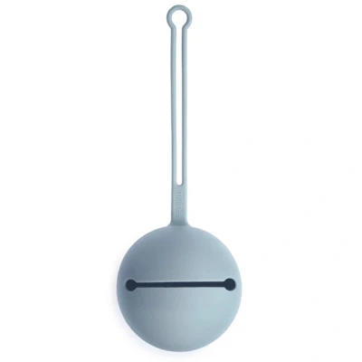 Afbeelding van Mushie fopspeendoosje powder blue