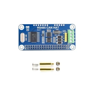 Afbeelding van Waveshare RS485 CAN HAT voor Raspberry Pi Zero/Zero W/Zero WH/2B/3B/3B+ maakt stabiele communicatie over lange afstand mogelijk