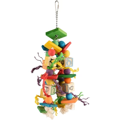 Afbeelding van Vogelspeelgoed Kooihanger Rainbow Gio