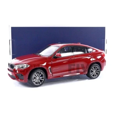 Image de Voiture Miniature de Collection NOREV 1 18 BMW X6 M 2015 Red Metallic 183242 Metal