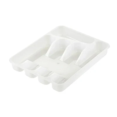 Afbeelding van keeeper Bestekbak met 5 vakken, ladevak, 33,5 x 26,5 cm, transparant
