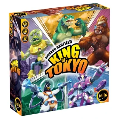 Afbeelding van Iello, King of Tokyo Game (editie 2016), kaartspel, leeftijd 8+, 2 6 spelers, 30 minuten speeltijd