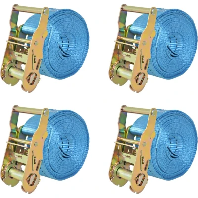 Afbeelding van Spanbanden 2 ton 6mx38mm blauw 4 st