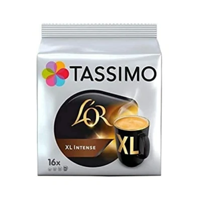 Afbeelding van Tassimo Café Dosettes 80 drankjes L&#039;Or Extra Long Intense (5 x 16 drankjes)