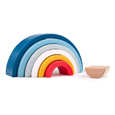 Afbeelding van BigJigs Houten Regenboog