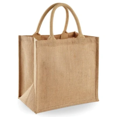 Afbeelding van Jute Midi Shopper (Natuurlijk)