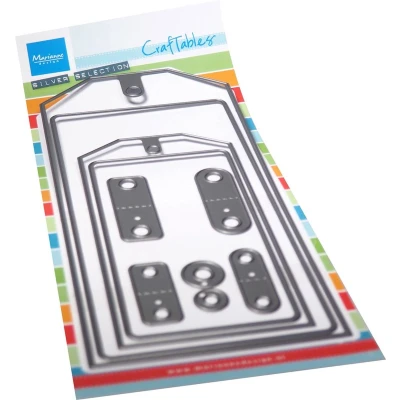 Afbeelding van Marianne D Craftable Slimline Tags CR1576 110x260mm