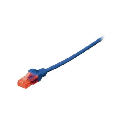 Image de Ewent Cordon de raccordement RJ 45 (M) pour 5 m UTP CAT 6 moulé, sans crochet bleu
