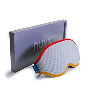 Afbeelding van NUYX® 3D slaapmasker / verduisterend masker super comfortabel blinddoek (maangrijs)