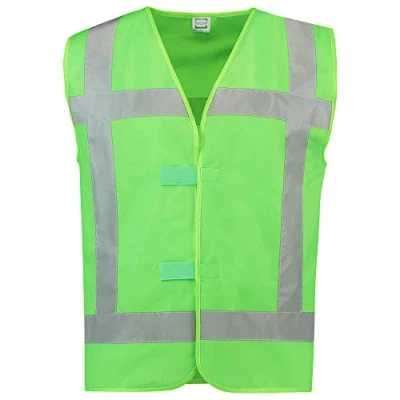 Afbeelding van Tricorp Vest Reflectie 453014 Fluo Limoen Groen