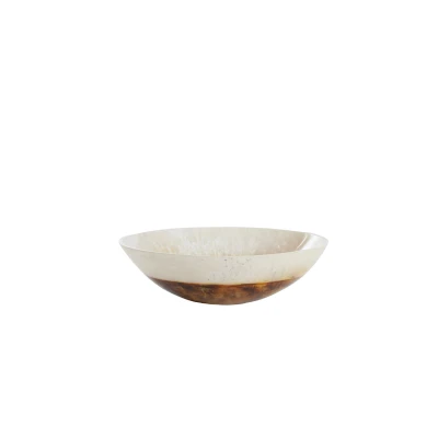 Afbeelding van Light &amp; Living Schaal BINANGA Ø26x7.5cm Wit
