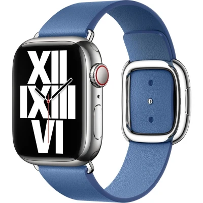 Afbeelding van Apple Original Modern Buckle Watch large 38mm / 40mm 41mm Azure MP8J3ZM/A