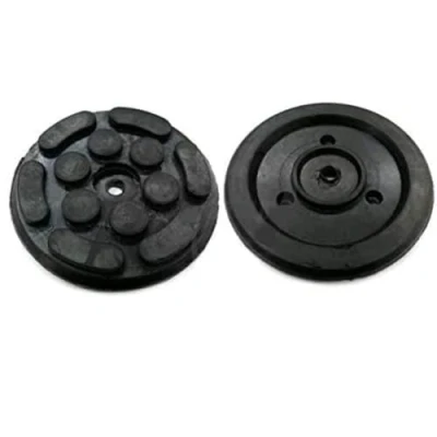 Afbeelding van FSR 4 x 145 mm rubberen pads voor autohefbrug, OMCN RAVAGLIOLI Sirio Space Roger hefbrug