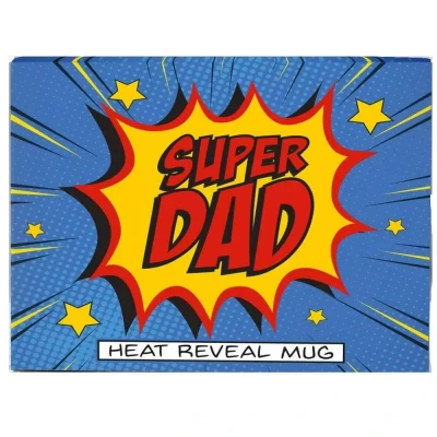 Afbeelding van Super Papa Heat Reveal Mok