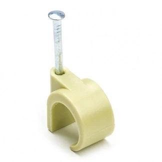 Afbeelding van Buisclip Q link 16 19 mm (20 stuks, Rond, Crème)