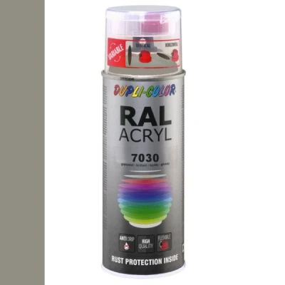 Afbeelding van Dupli Color Ral Acryl 7030 Blauw Grijs Hoogglans 400 ml
