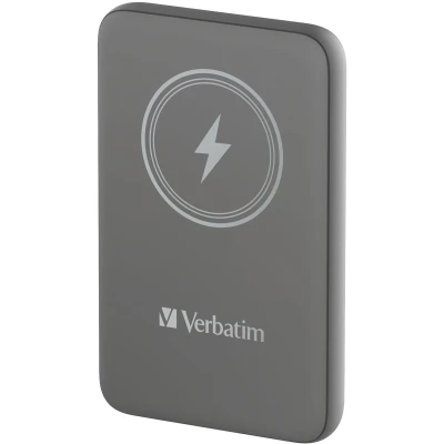 Afbeelding van Verbatim Charge &#039;n&#039; Go magnetische draadloze powerbank 10000mAh grijs
