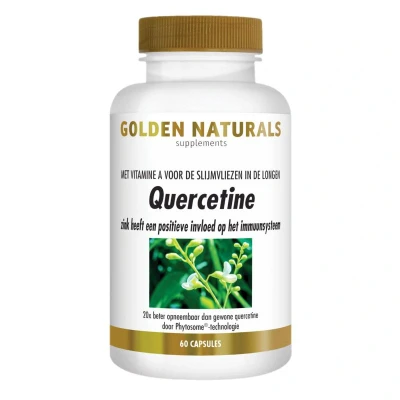 Afbeelding van Golden Naturals Quercetine Capsules 60VCP