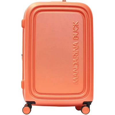 Afbeelding van MANDARINA DUCK Trolley Logoduck + Pumpkin koraalrood 70cm